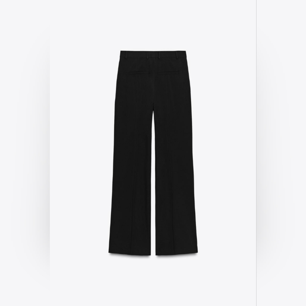 ZARA ZW COLLECTION HIGH-WAIST STRAIGHT LEG PANTS - Picture 6 of 7